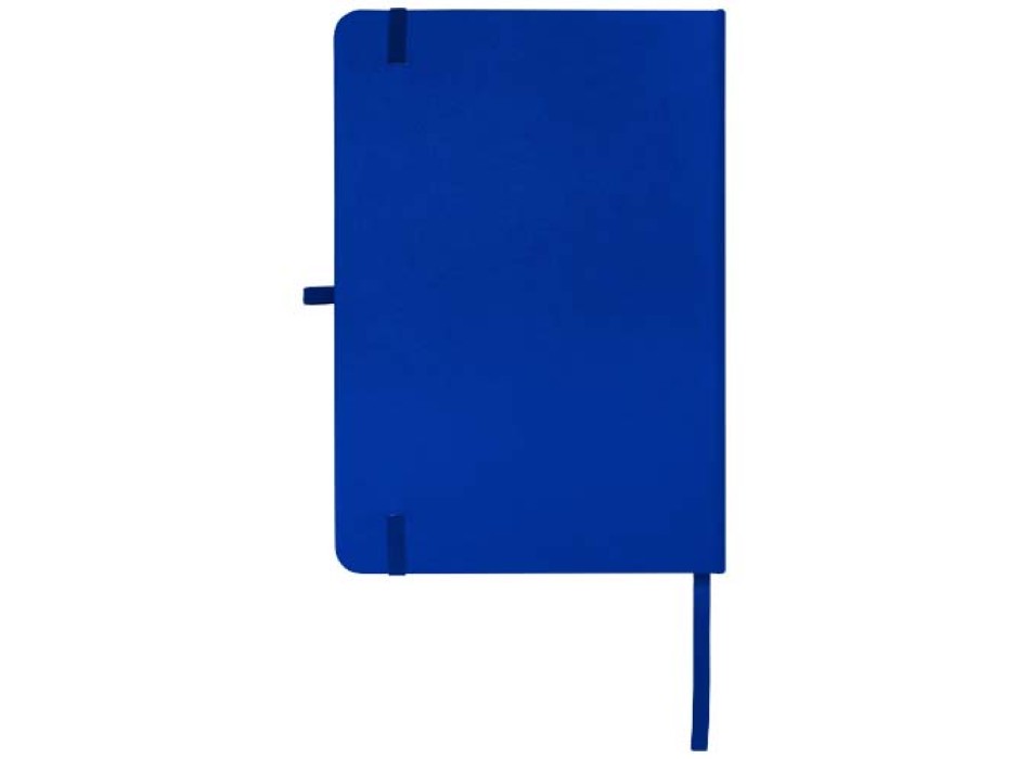 Blocco note formato A5 con copertina rigida in materiale riciclato e pagine a righe Teak