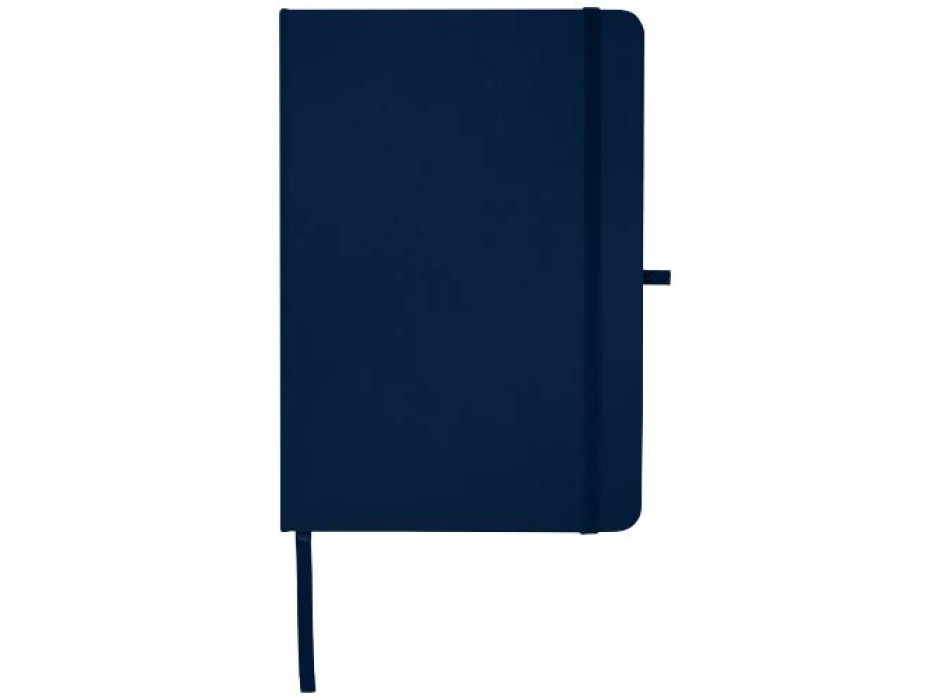 Blocco note formato A5 con copertina rigida in materiale riciclato e pagine a righe Teak