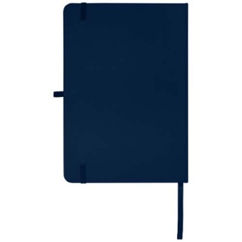 Blocco note formato A5 con copertina rigida in materiale riciclato e pagine a righe Teak
