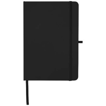 Blocco note formato A5 con copertina rigida in materiale riciclato e pagine a righe Teak