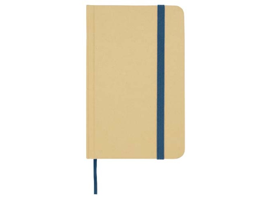 Blocco note formato A6 con copertina rigida in materiale riciclata e pagine bianche Reed