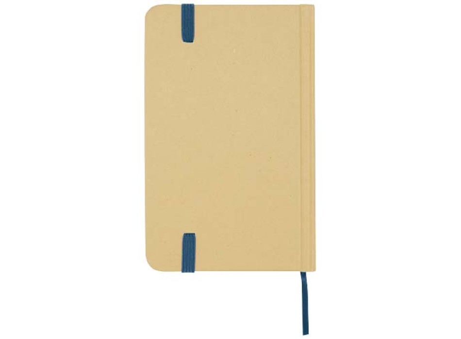 Blocco note formato A6 con copertina rigida in materiale riciclata e pagine bianche Reed