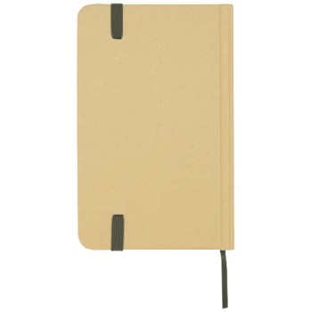 Blocco note formato A6 con copertina rigida in materiale riciclata e pagine bianche Reed