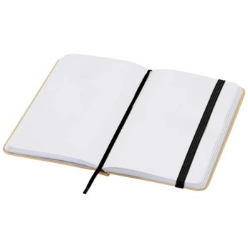 Blocco note formato A6 con copertina rigida in materiale riciclata e pagine bianche Reed