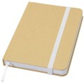 Blocco note formato A6 con copertina rigida in materiale riciclata e pagine bianche Reed