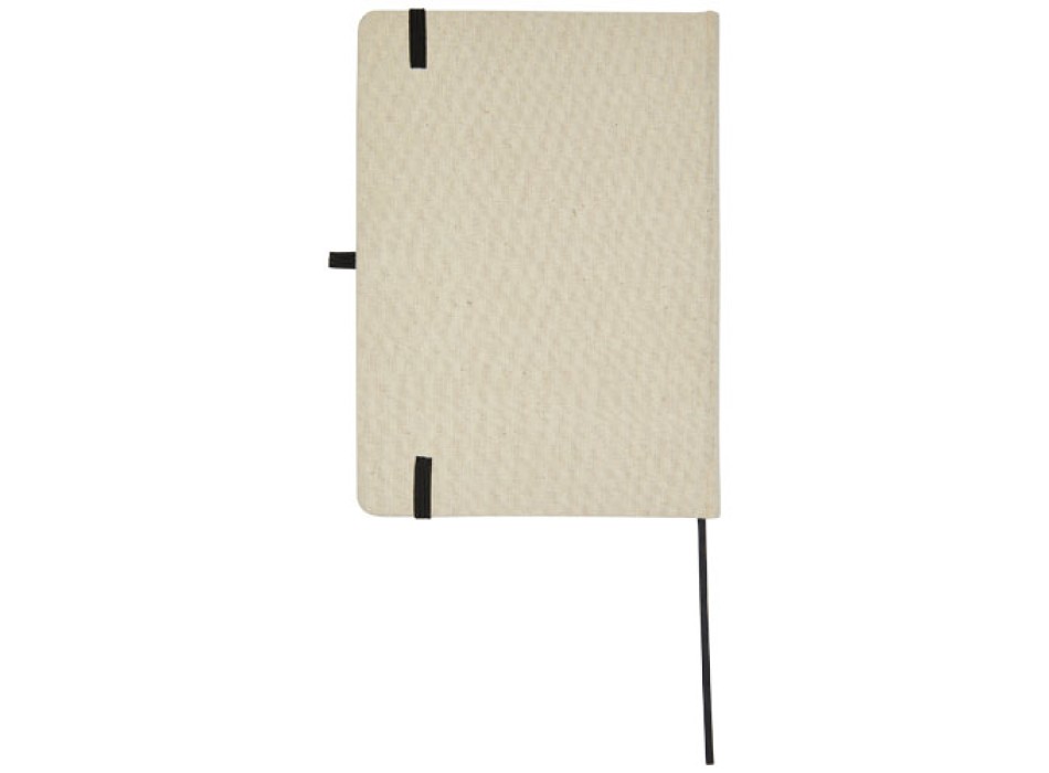 Blocco note in cotone biologico con copertina rigida Tutico