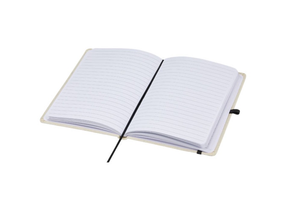 Blocco note in cotone biologico con copertina rigida Tutico
