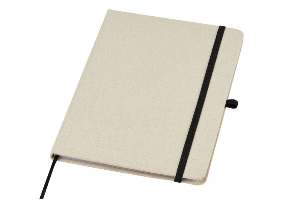 Blocco note in cotone biologico con copertina rigida Tutico