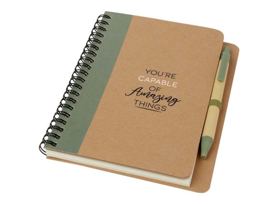 Blocco note riciclato con penna Priestly