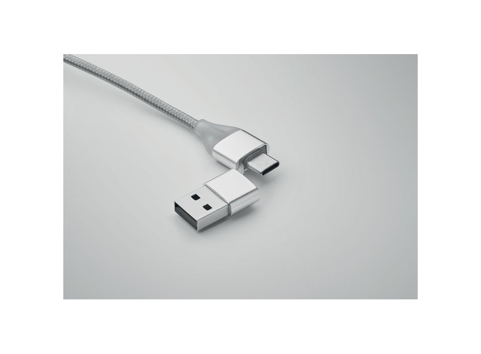 BLUE - Cavo di ricarica 4 in 1 di tipo C