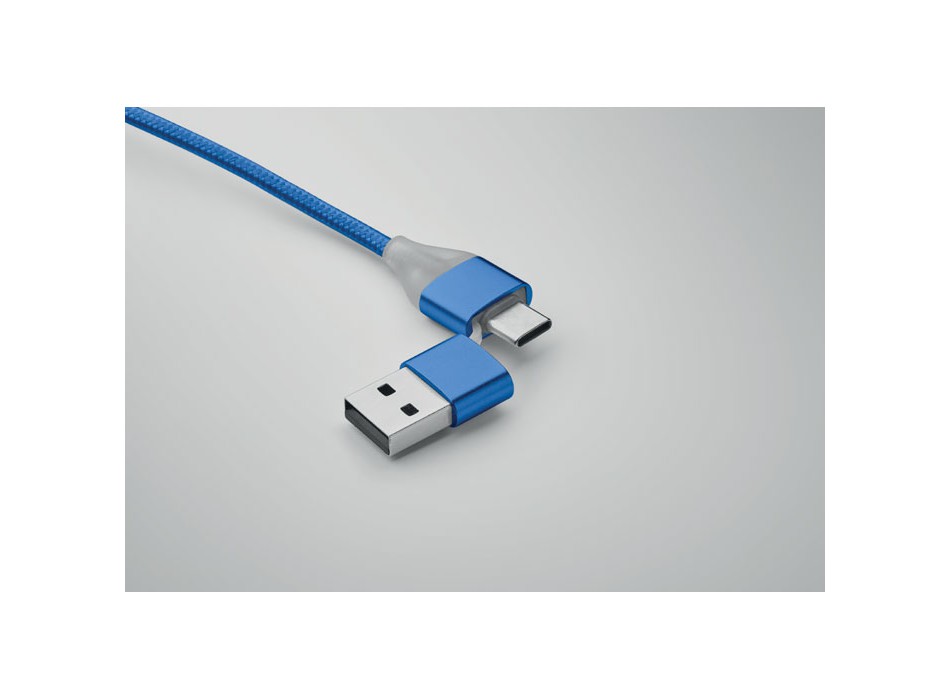 BLUE - Cavo di ricarica 4 in 1 di tipo C
