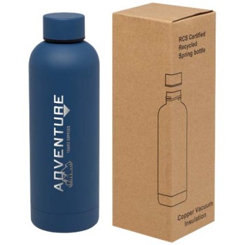 Borraccia con isolamento sottovuoto in rame certificata RCS da 500 ml Spring