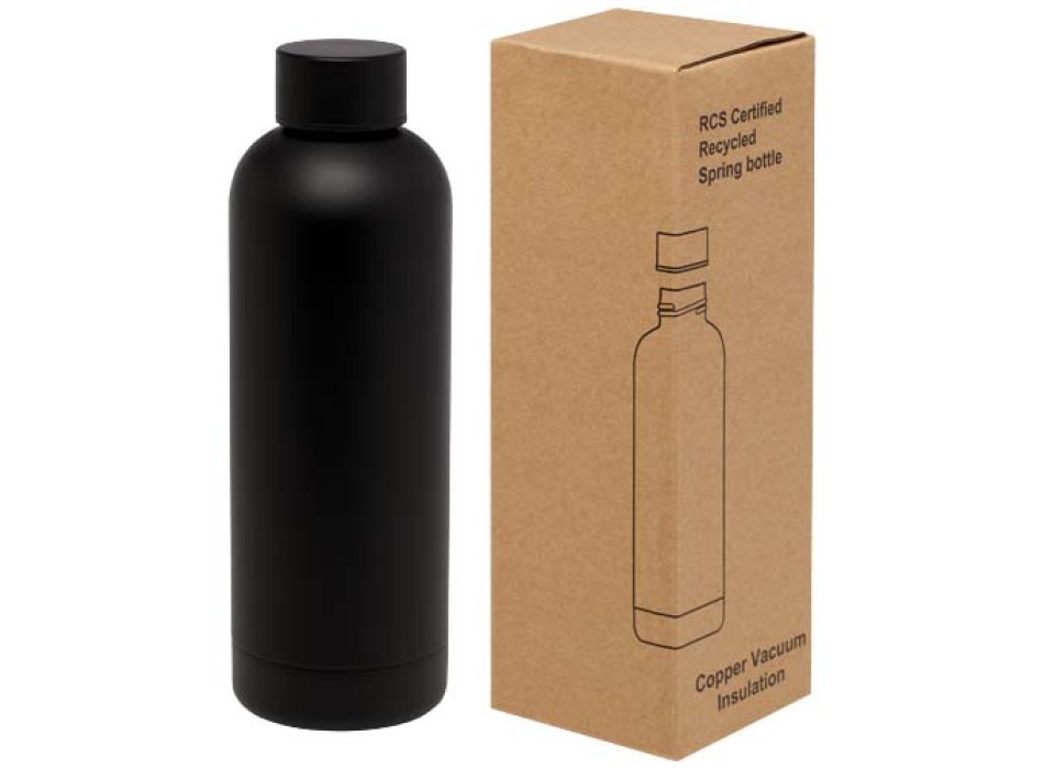 Borraccia con isolamento sottovuoto in rame certificata RCS da 500 ml Spring