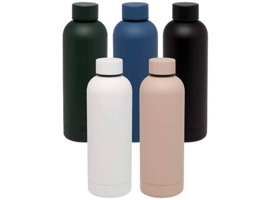 Borraccia con isolamento sottovuoto in rame certificata RCS da 500 ml Spring