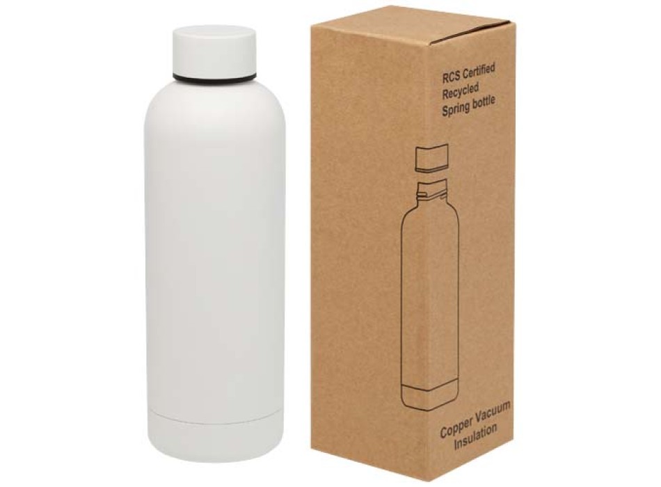 Borraccia con isolamento sottovuoto in rame certificata RCS da 500 ml Spring