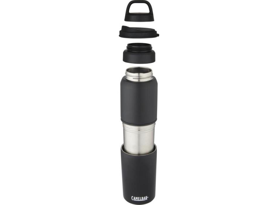 Borraccia da 500 ml e tazza da 350 ml isolate 