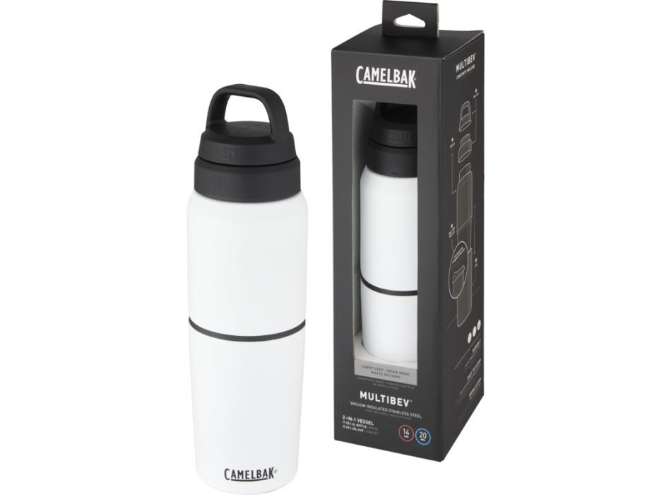 Borraccia da 500 ml e tazza da 350 ml isolate 