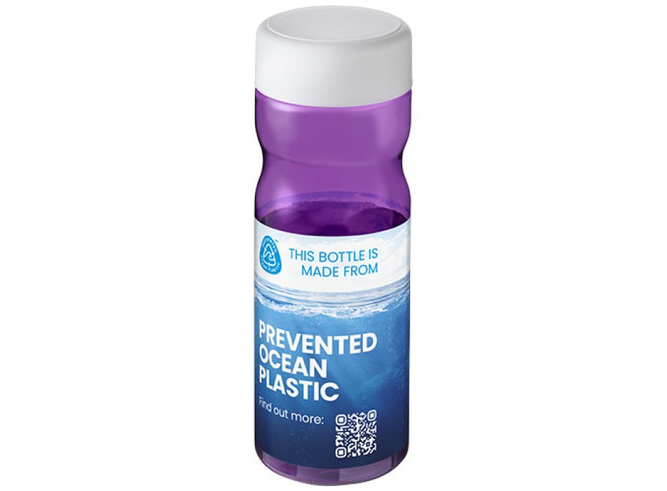 Borraccia H2O Active® Eco Base da 650 ml con tappo a vite