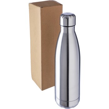 Borraccia in acciaio inox 304 riciclato a doppia parete capacità 500 ml Clifford