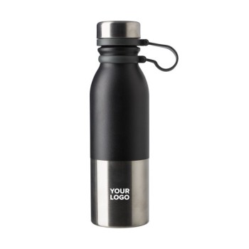 Borraccia in acciaio inox, capacità 600 ml