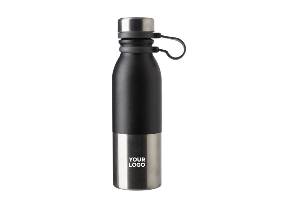 Borraccia in acciaio inox, capacità 600 ml