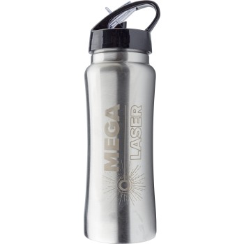 Borraccia in acciaio inox, capacità 600 ml Serena