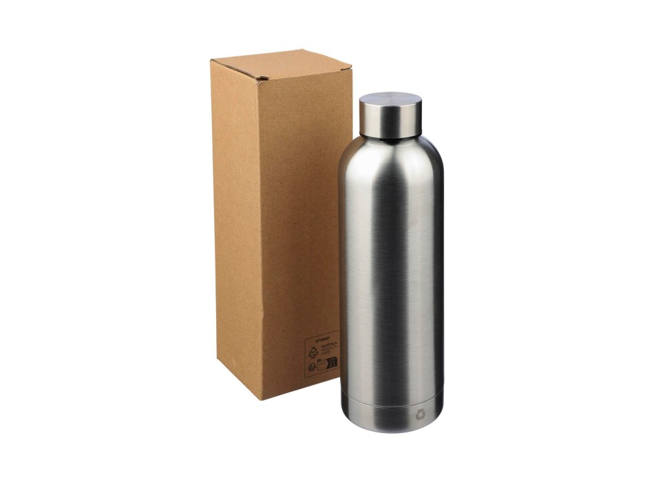 Borraccia in acciaio inox riciclato Isaiah 500 ml