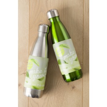 Borraccia in acciaio inox, singola parete, capacità 650 ml Sumatra