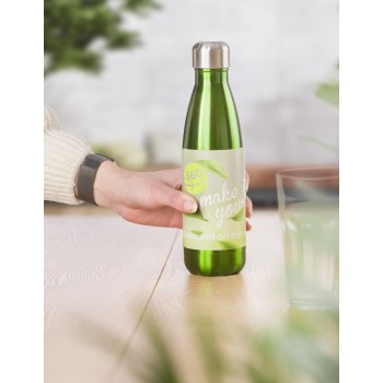 Borraccia in acciaio inox, singola parete, capacità 650 ml Sumatra