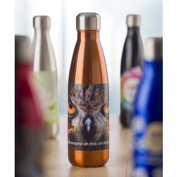 Borraccia in acciaio inox, singola parete, capacità 650 ml Sumatra