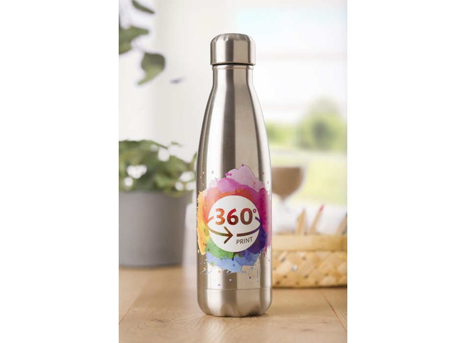 Borraccia in acciaio inox, singola parete, capacità 650 ml Sumatra