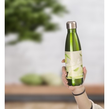 Borraccia in acciaio inox, singola parete, capacità 650 ml Sumatra