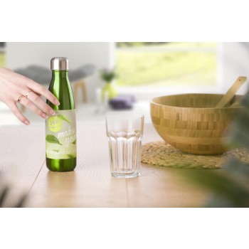 Borraccia in acciaio inox, singola parete, capacità 650 ml Sumatra