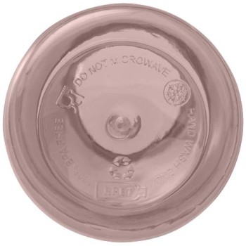 Borraccia in plastica riciclata certificata RCS da 400 ml con moschettone Oregon
