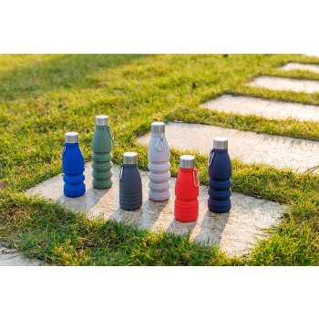 Borraccia pieghevole in silicone capacità 550 ml Erin