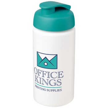 Borraccia sportiva Baseline® Plus da 500 ml con impugnatura e coperchio a scatto