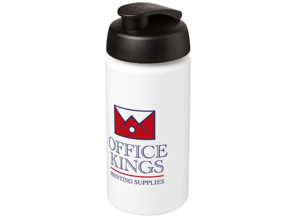 Borraccia sportiva Baseline® Plus da 500 ml con impugnatura e coperchio a scatto