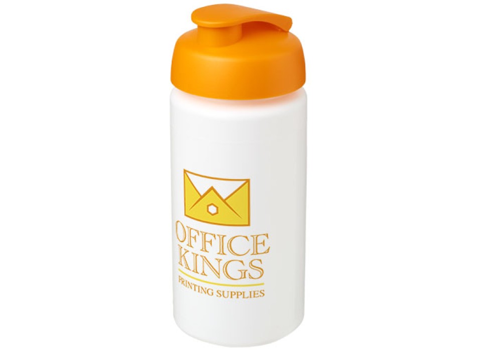 Borraccia sportiva Baseline® Plus da 500 ml con impugnatura e coperchio a scatto