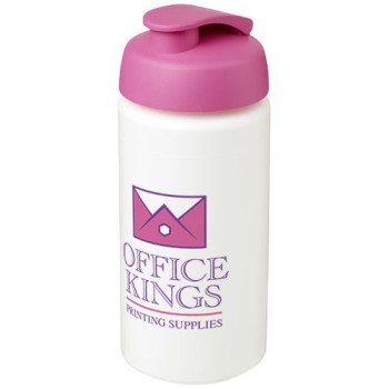 Borraccia sportiva Baseline® Plus da 500 ml con impugnatura e coperchio a scatto