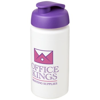 Borraccia sportiva Baseline® Plus da 500 ml con impugnatura e coperchio a scatto