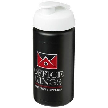 Borraccia sportiva Baseline® Plus da 500 ml con impugnatura e coperchio a scatto