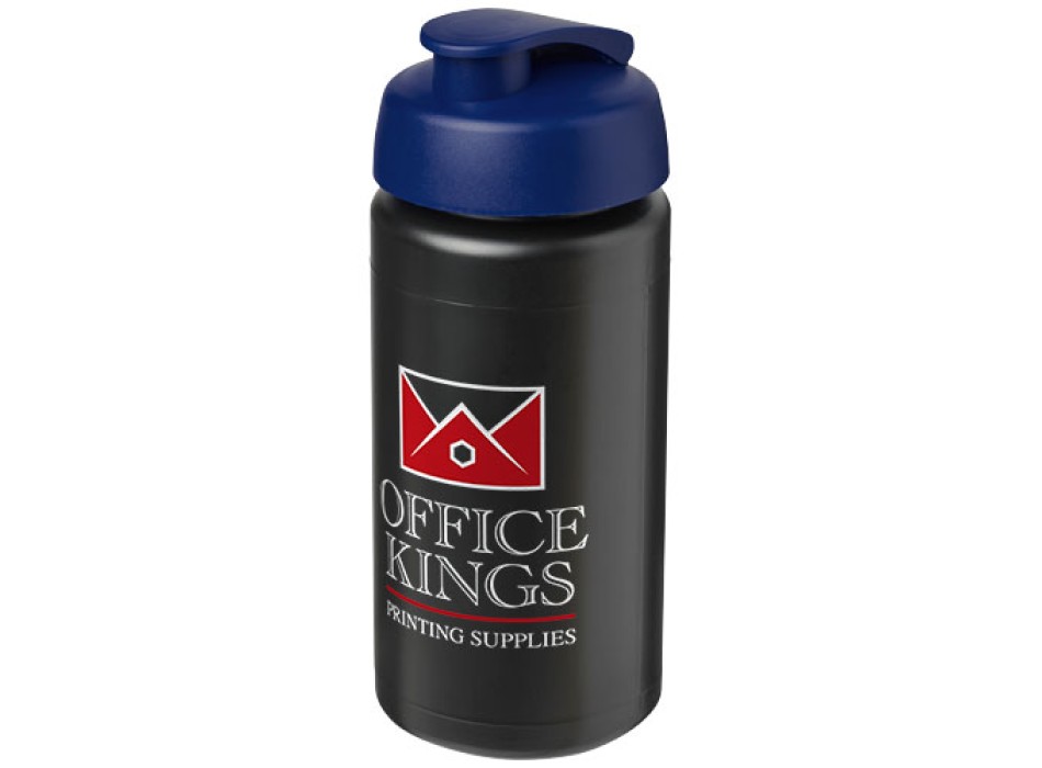 Borraccia sportiva Baseline® Plus da 500 ml con impugnatura e coperchio a scatto