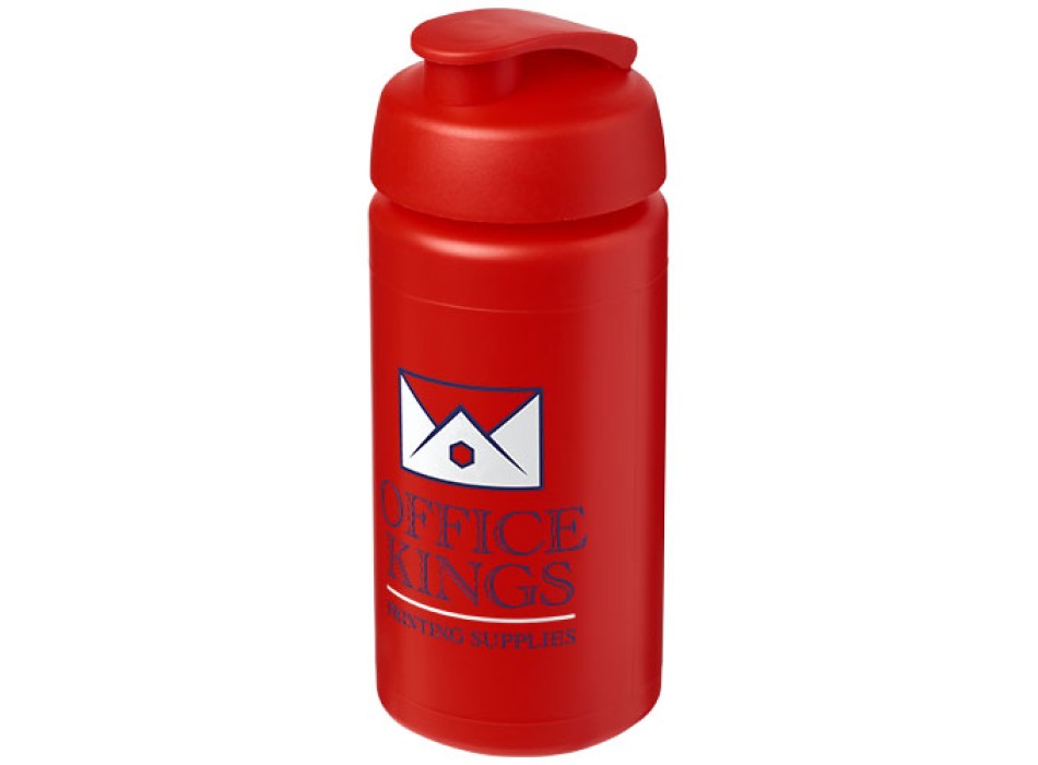 Borraccia sportiva Baseline® Plus da 500 ml con impugnatura e coperchio a scatto