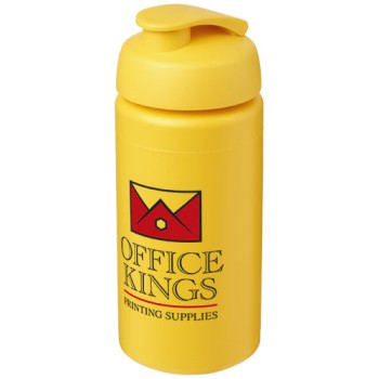 Borraccia sportiva Baseline® Plus da 500 ml con impugnatura e coperchio a scatto