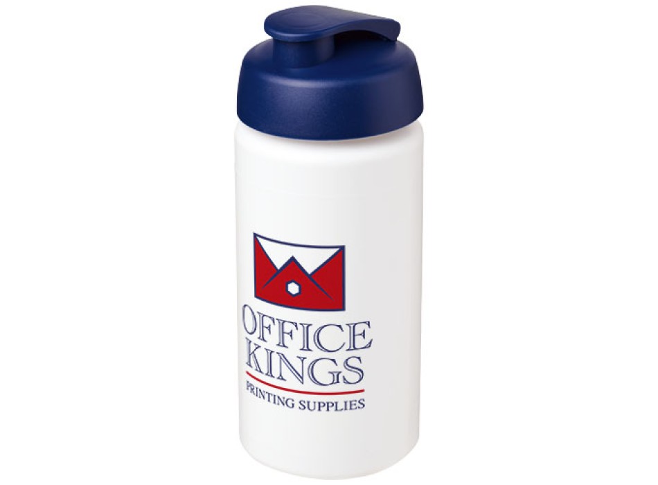 Borraccia sportiva Baseline® Plus da 500 ml con impugnatura e coperchio a scatto