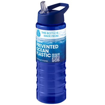 Borraccia sportiva con coperchio a beccuccio da 750 ml H2O Active® Eco Treble 