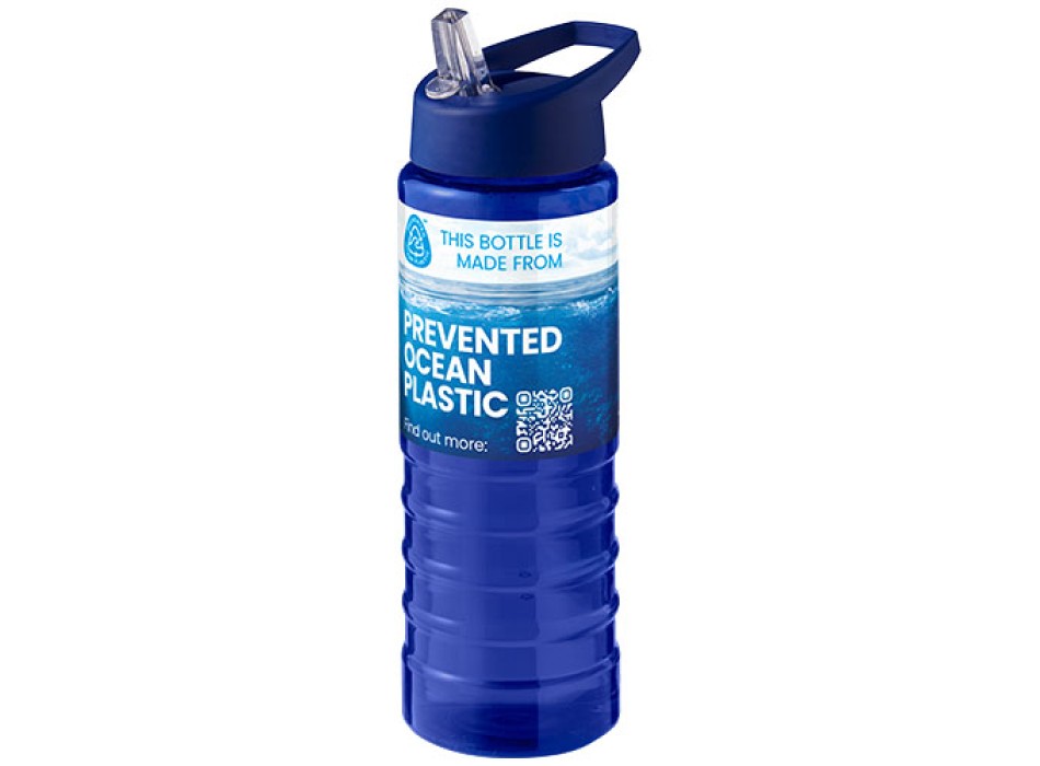 Borraccia sportiva con coperchio a beccuccio da 750 ml H2O Active® Eco Treble 