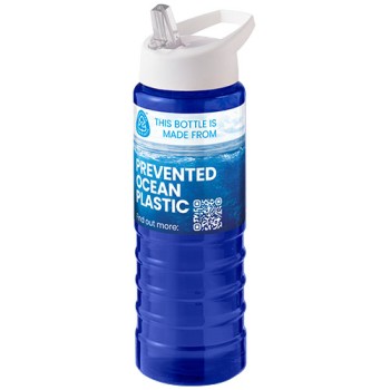Borraccia sportiva con coperchio a beccuccio da 750 ml H2O Active® Eco Treble 