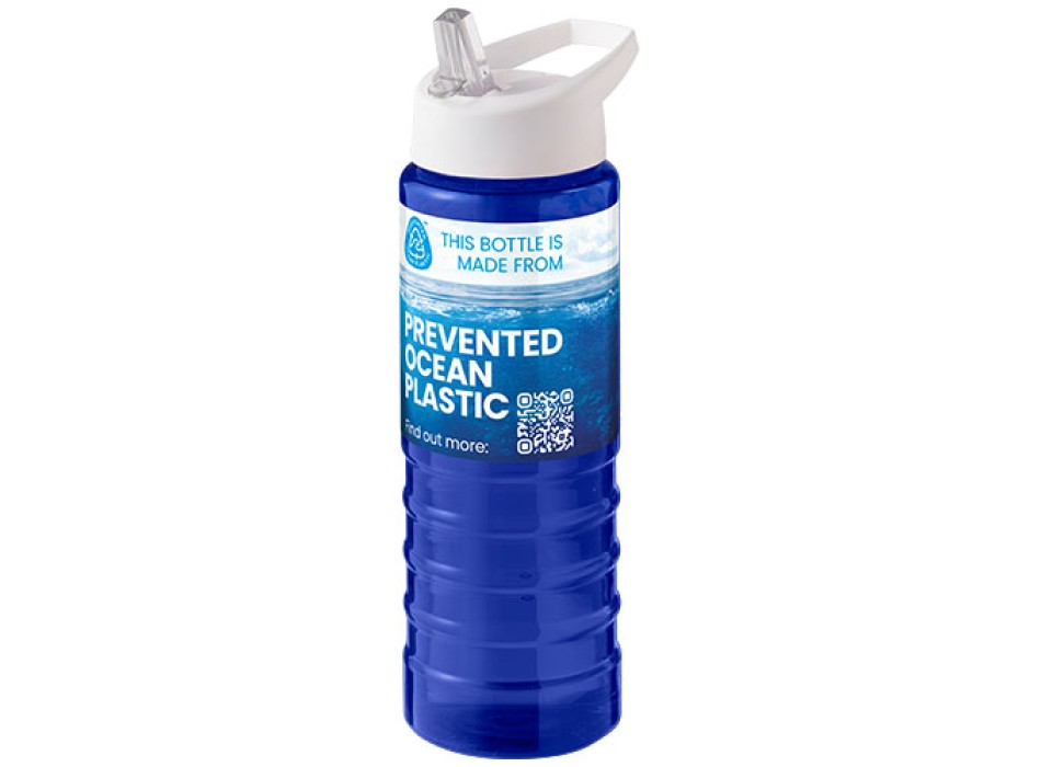 Borraccia sportiva con coperchio a beccuccio da 750 ml H2O Active® Eco Treble 