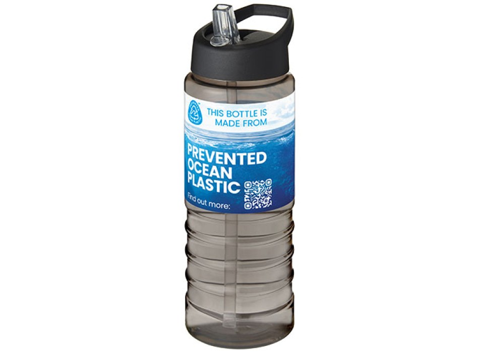 Borraccia sportiva con coperchio a beccuccio da 750 ml H2O Active® Eco Treble 